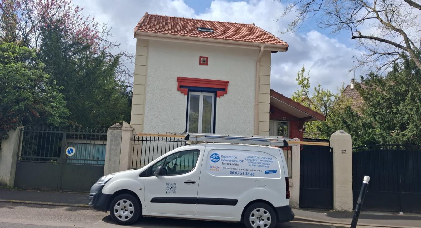 Remplacement de gouttières et Rénovation de façade Aulnay-sous-Bois